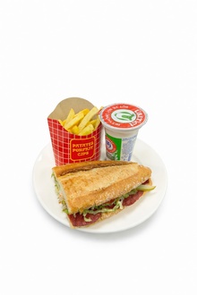 Yarım Ekmek Arası Tost Menü görseli