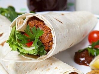 Mega Çiğ Köfte Dürüm Menü görseli