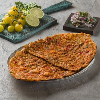 Vejetaryen Lahmacun görseli