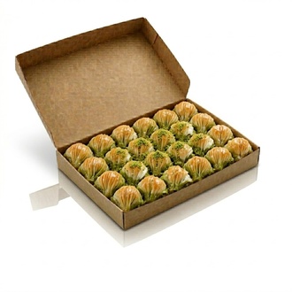 Fıstıklı Kaymaklı Midye Baklava (1 Kg.) görseli