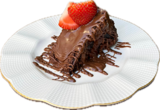 Çikolatalı Bask Cheesecake görseli