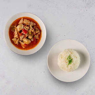 Tavuk Sote & Pirinç Pilavı görseli