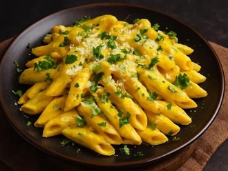 Köri Soslu Penne görseli