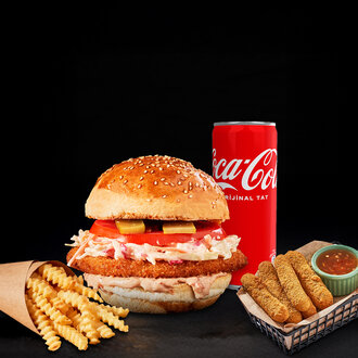 Eğlendiren Co Menü (Dilediğin Co Burger Menü + Dilediğin Atıştırmalık) görseli