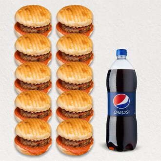 Fırsat 10 Islak Hamburger Menü görseli