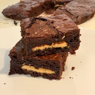 Beyaz Çikolatalı Brownie görseli