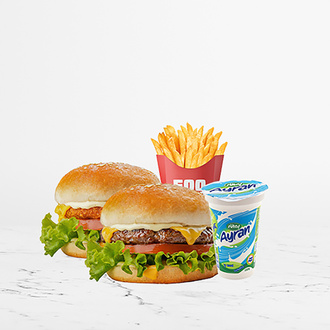 2'Li Lezzet Eqo Burger Menü görseli