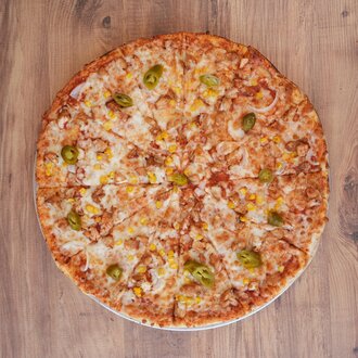 Acılı Tavuklu Pizza (40 Cm.) görseli