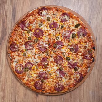 Acılı Karışık Pizza (40 Cm.) görseli