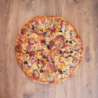 Acılı Karışık Pizza (32 Cm.) görseli