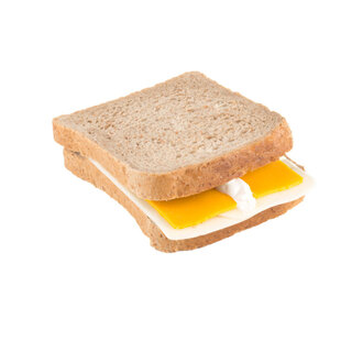 Üç Peynirli Tost (Özel Ekmek) görseli