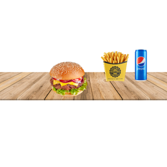 Cheese Burger Menü görseli