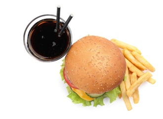 Klasik Burger Menü görseli