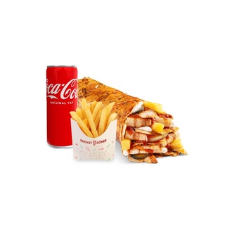 Xl Tavuk Dürüm Menü (125 Gr.) görseli
