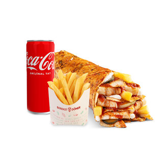 Xl Tavuk Dürüm Menü (125 Gr.) görseli