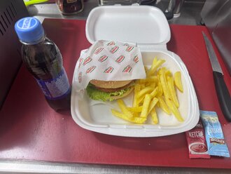 Tavuk Burger Menü görseli