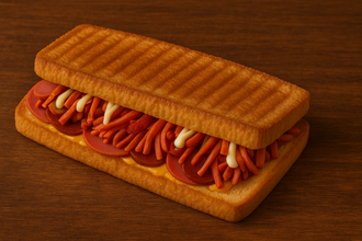 Cheddarlı Ayvalık Tostu görseli