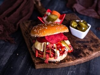 Patatesli Kumru Burger görseli
