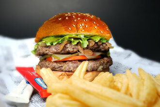 Super Double De Burger Menü görseli