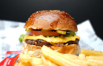 Double Cheese Burger Menü görseli
