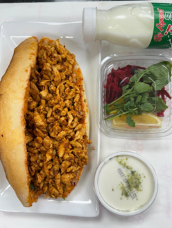 Sandviç Tavuk Tantuni & Günün Tatlısı & Ayran (20 Cl.) Menü görseli