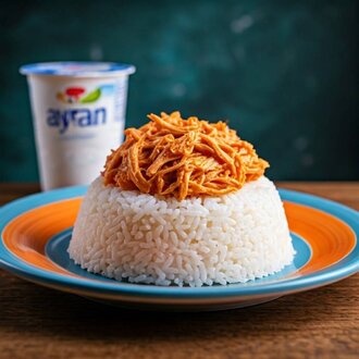 Sporcu Pilavı + Eker Tombul Ayran görseli