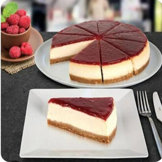 Frambuaz Cheesecake görseli