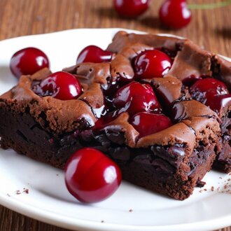 Vişneli Brownie görseli