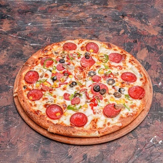 Dönerli Pizza (34 Cm.) görseli