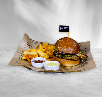 Chicken Dublex Burger görseli