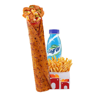 Mega Tavuk Dürüm Menü görseli