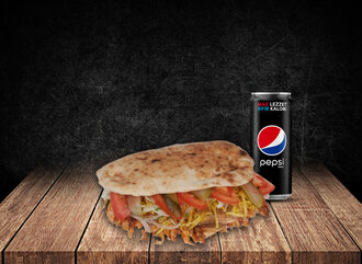 Gobit Tavuk Döner Pepsi Max Menü görseli