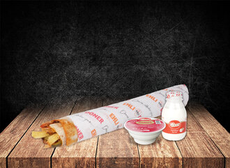 Ehli Hatay Soslu Roket Tavuk Döner Dürüm (40 Cm) Eker Menü görseli