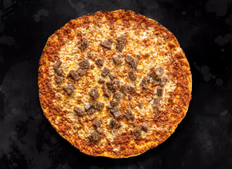 Kavurmalı Kaşarlı Lahmacun (Acılı) görseli