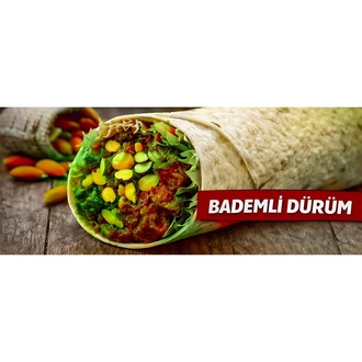 Ekstra Bademli Duble Çiğ Köfte Dürüm (130 Gr.) görseli