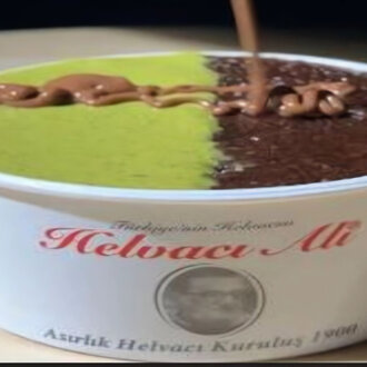 Dondurmalı Ekstra Boy Dubai Çikolatalı İrmik Helvası görseli