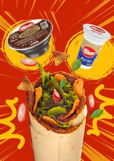Ultra Mega Dürüm + Ayran + Puding Menü görseli