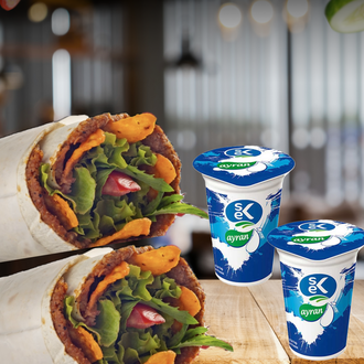 2'Li Mega Dürüm +Ayran Menü görseli