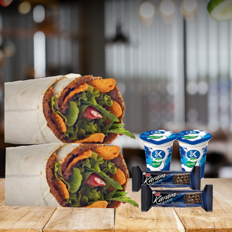 2'Li Dürüm + Karam + Ayran Menü görseli