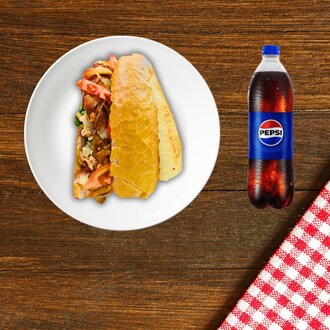 2 Adet Yarım Ekmek Tavuk Döner görseli