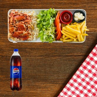 2 Adet Pilav Üstü Tavuk Döner görseli