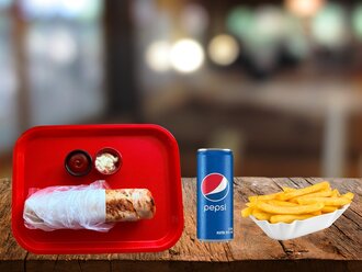 Antalya Usulü Tavuk Döner Menü görseli