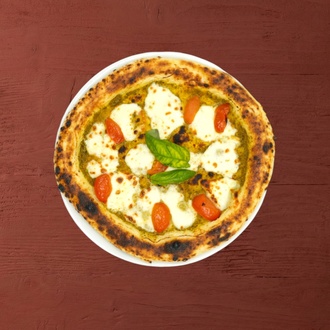 Pesto Margherita Pizza görseli