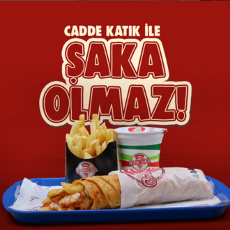 Katık Sriracha Soslu Tavuk Döner Dürüm Ekonomi Menü görseli