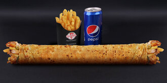 Katık Mega Tavuk Döner Dürüm Klasik Menü görseli