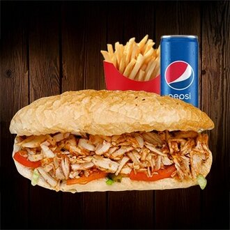Tavuk Atom Ekmek + Pepsi Menü görseli