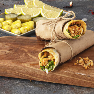Antakya Usulu Tavuk Tantuni Dürüm görseli
