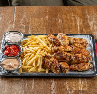 Izgara Kanat Tabağı görseli