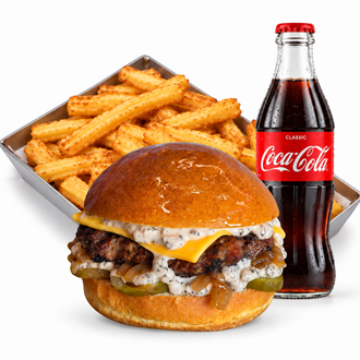Trüf Burger (140 Gr.) Menu görseli