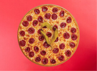 V Pepperoni (Orta) görseli